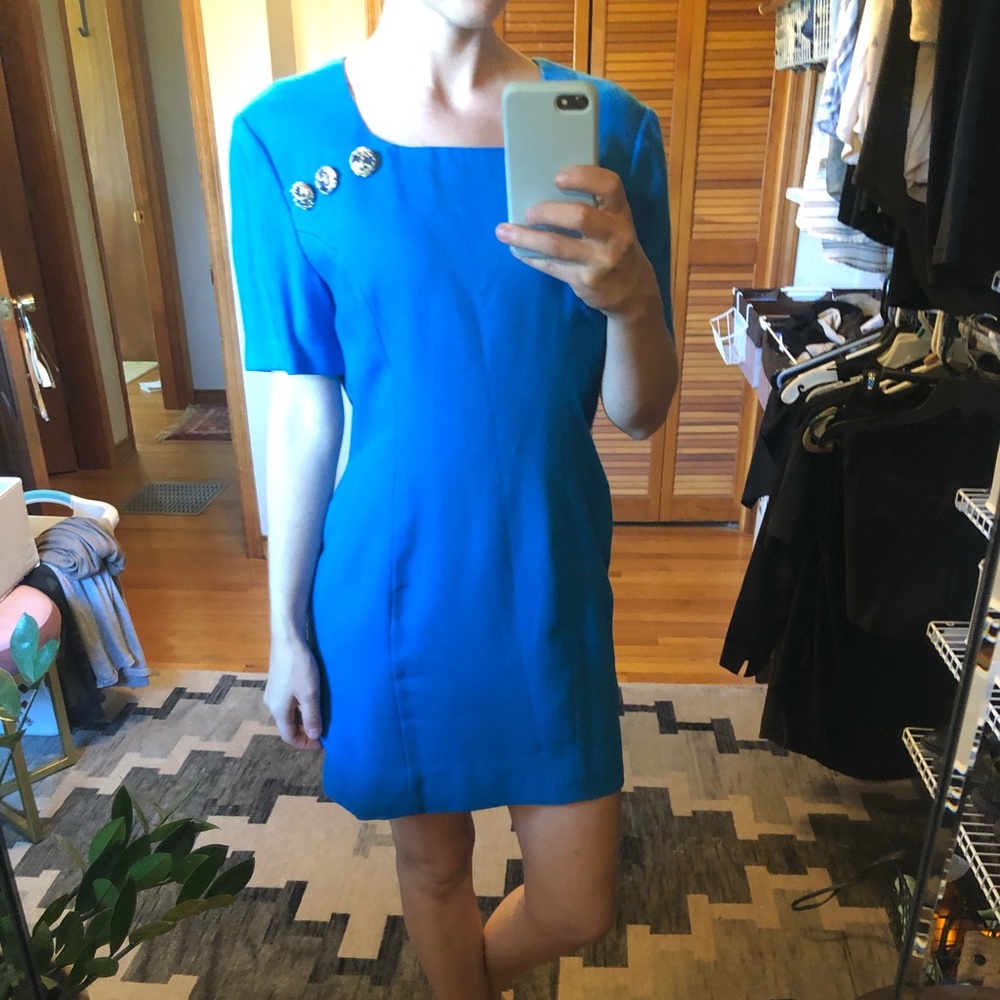 Vintage Shift Dress, Mini
